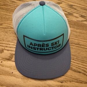 Brand New Apres Ski Instructor Structured Hat